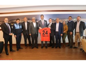 Tüm Bel-Sen’den Başkan Gökhan Yüksel’e ziyaret