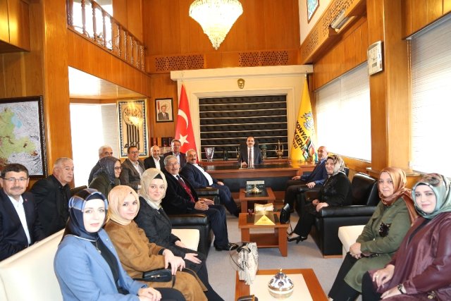 AK Parti ve MHP'den Altay'a Ziyaret