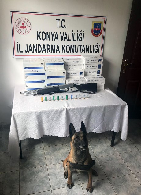 Jandarma uygulamasında kaçak sigara ele geçirildi