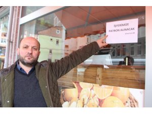 Bu market işçi değil patron arıyor