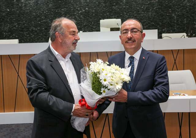 Meram muhtarlarından Başkan Kavuş’a ziyaret