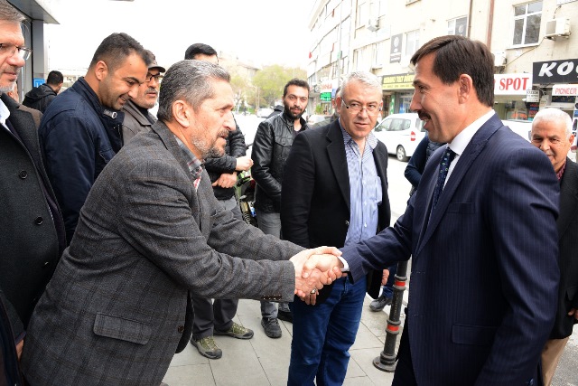 Kılca, Şerafettin Caddesi esnaflarıyla bir araya geldi
