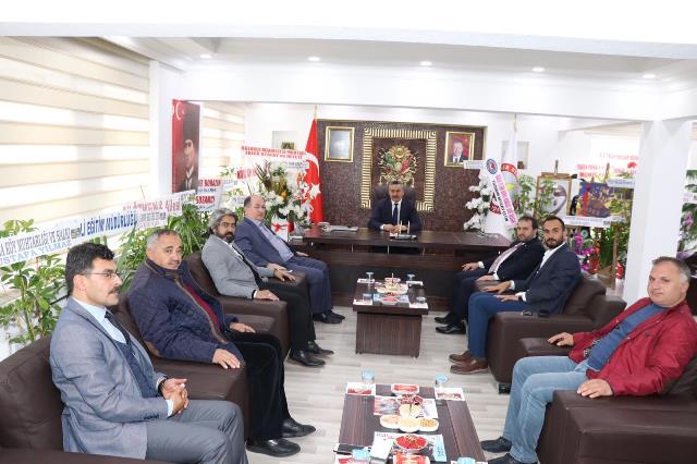 Akseki Belediyesi’nden, Başkan Tutal’a ziyaret