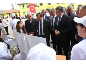 Lise öğrencilerinden TÜBİTAK Bilim Fuarı