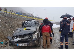 Rize’de trafik kazası: 1 ölü