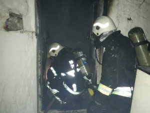 Bodrum’da taş evde çıkan yangın korkuttu