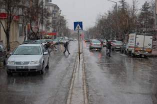 Seydişehir'de kar yağışı başladı