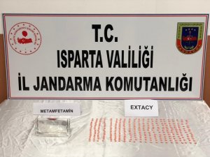 Isparta’da uyuşturucu hap ele geçirildi
