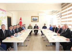 Çerkezköy’de güvenlik toplantısı yapıldı
