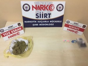 Siirt’te uyuşturucu operasyonu
