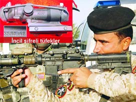 Silah üzerindeki İncil şifreleri kızdırdı
