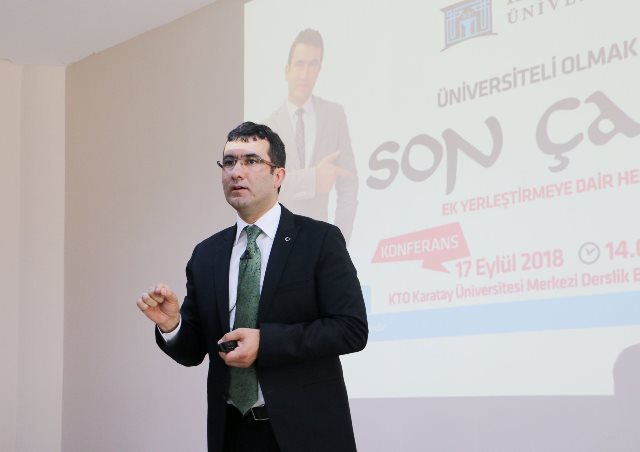 Öğrencilere motivasyon semineri