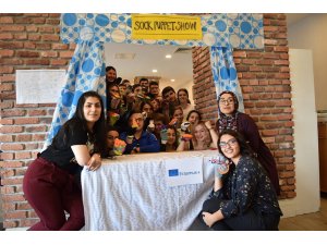 Avrupa'dan gelen gençler Beypazarı'nı gezdi