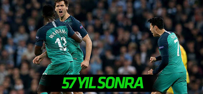 Tottenham 57, Ajax 22 yıl sonra yarı finalde
