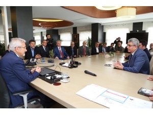 CHP yönetiminden Başkan Turgay Erdem’e ziyaret