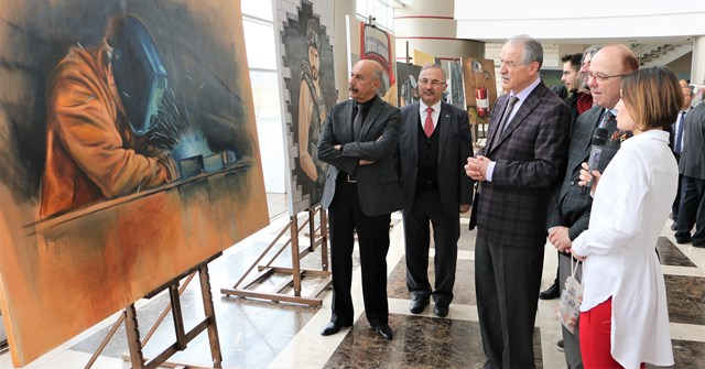 “Mesleki Eğitimde Sanat Rüzgârı” Sergisi KTO Karatay’da