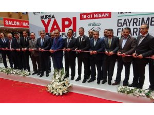 Bursa yapı fuarı kapılarını açtı