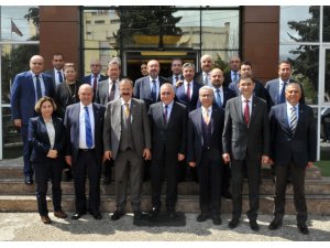 GSO yönetiminden GAOSB Başkanı Şimşek’e hayırlı olsun ziyareti