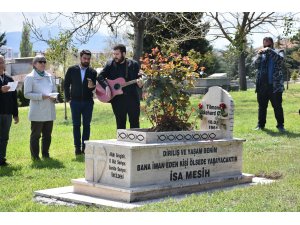 Zirve Yayınevi'nde öldürülen Alman Geske mezarı başında anıldı