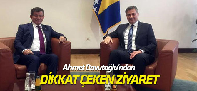 Yeni Parti Kuracağı Konuşulan Ahmet Davutoğlu'ndan Dikkat Çeken Ziyaret