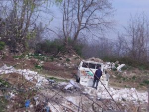 Boş alana moloz döken kişiye 10 bin lira ceza