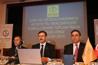 MÜSİAD 2009'u değerlendirdi