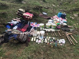 Bingöl’de PKK’nın 4 odalı sığınağı imha edildi