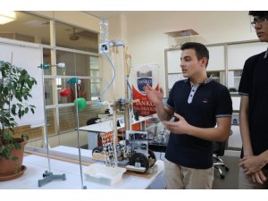 SANKO öğrencileri TÜBİTAK’ta dereceye giren projelerini tanıttı
