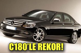 Düşük vergili C180’le rekor