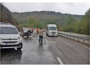 Motosikleti ile bariyerlere çarpan turist hayatını kaybetti