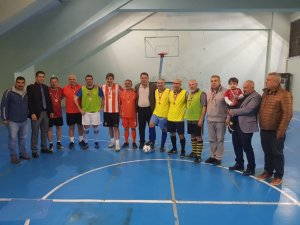Futsalda 40 yıllık örnek birlikteliğe ASKF’den madalyalı tebrik
