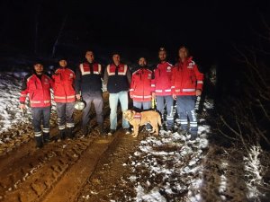 Kayıp şahıs için UMKE ve jandarmadan ortak operasyon