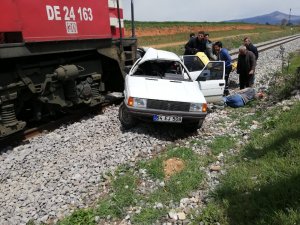 Uşak’ta tren kazası: 2 ağır yaralı