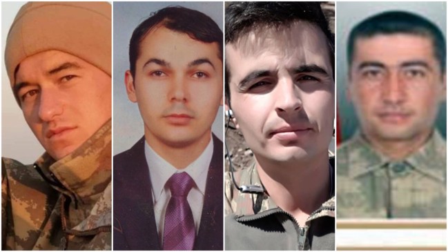 Kuzey Irak şehitlerimizin isimleri ve memleketleri!