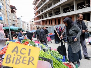 Pazarda biber de "acı" fiyatlar da