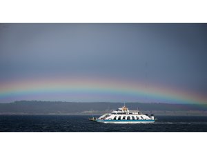 Çanakkale'deki iskelelerde ziyaretçi yoğunluğu