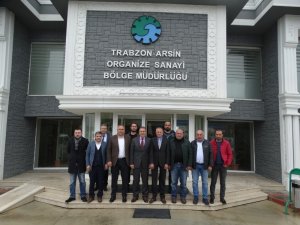 Tüm Sanayiler Yapı Kooperatifi Heyetinden Arsin OSB’ ye ziyaret