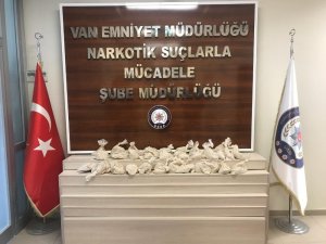 Van’da 16 kilo 550 gram eroin ele geçirildi