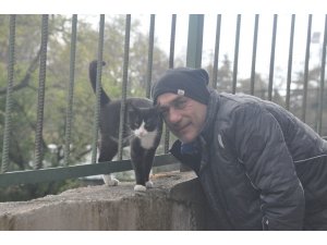 Her maça kara kediyle çıkıyor