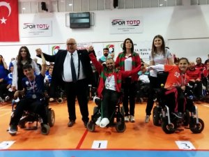 Samsunlu engelli sporcu Türkiye 2’incisi oldu