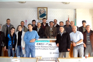 Karapınar'da çiftçiler bilgilendirildi