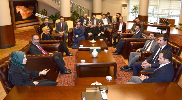 Usta ve Altunyaldız’dan Başkan Kılca'ya ziyaret