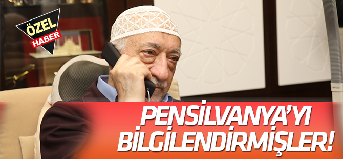 PENSİLVANYA’YI  BİLGİLENDİRMİŞLER!