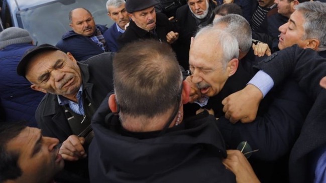 Sivrihisar'da yakalandı... Kılıçdaroğlu'na yumruk atan kişi gözaltında!