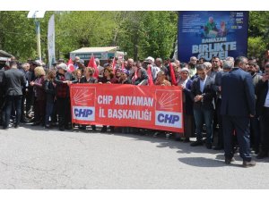 Kılıçdaroğlu’na yapılan saldırı Adıyaman’da protesto edildi
