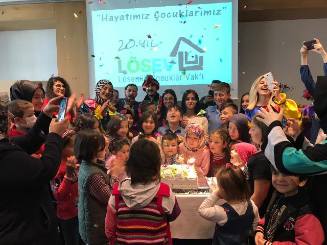 Konya’da Lösemili Çocukların 23 Nisan sevinci