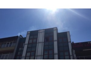Lokantada yangın paniği