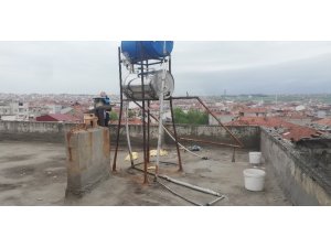 Binaların güneş enerji sistemlerini çaldılar