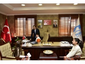Başkan Cin’den 23 Nisan sürprizi