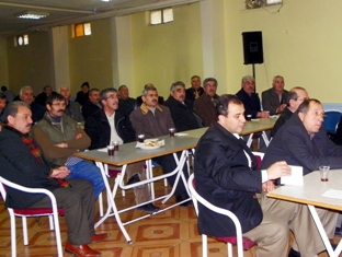 Dernek üyelerinden tanışma toplantısı